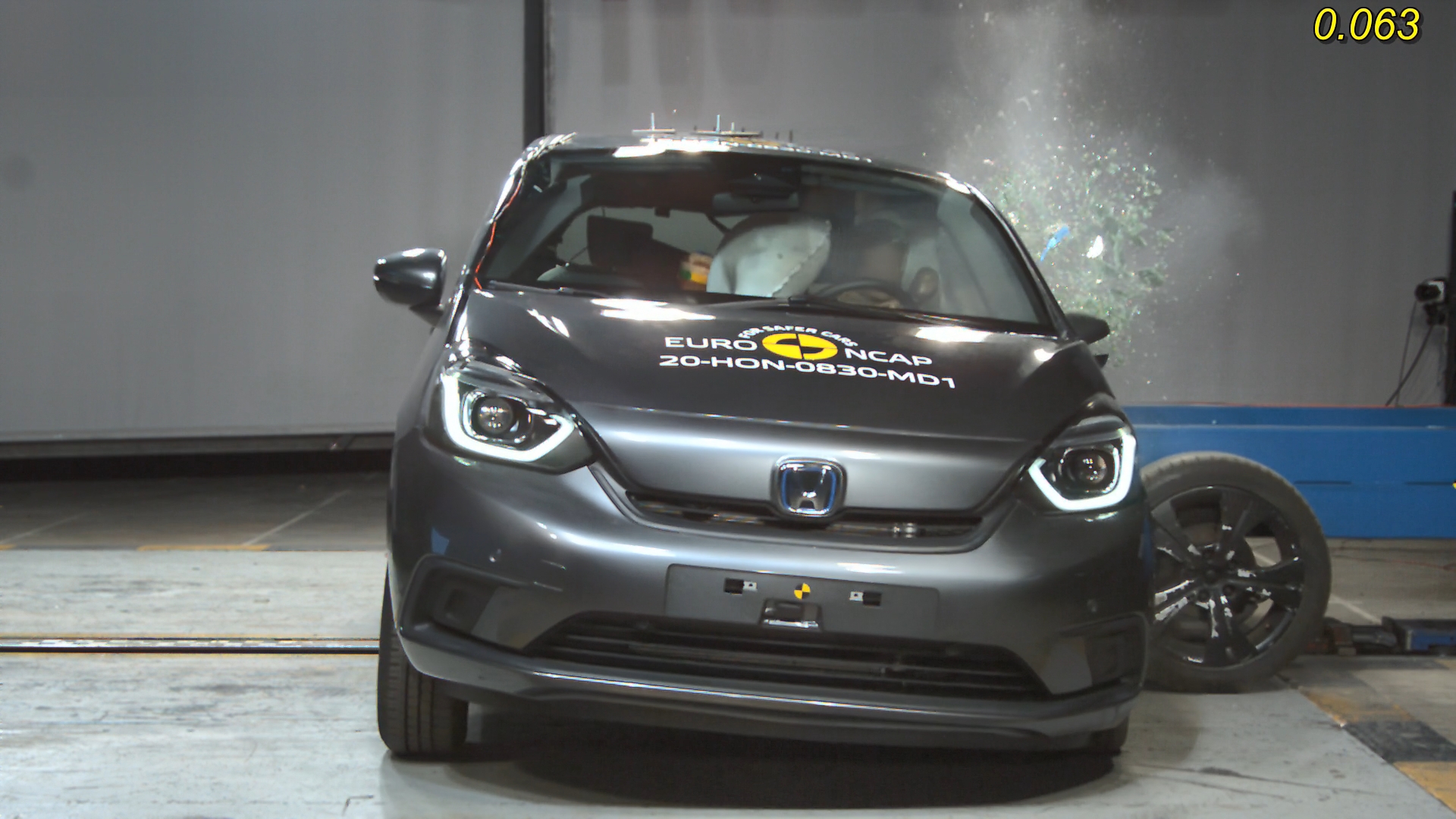 Watch Euro NCAP Crash-Test The Mazda MX-30 And Honda Jazz