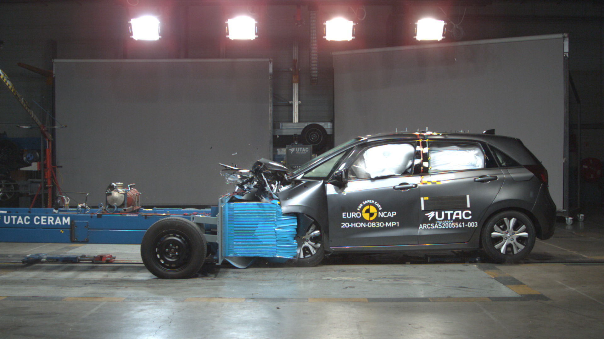 Watch Euro NCAP Crash-Test The Mazda MX-30 And Honda Jazz