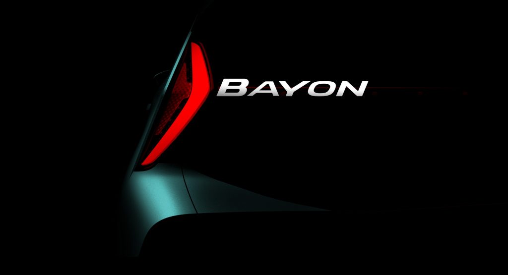 All-New Hyundai B-Segment SUV To Be Called The ‘Bayon’