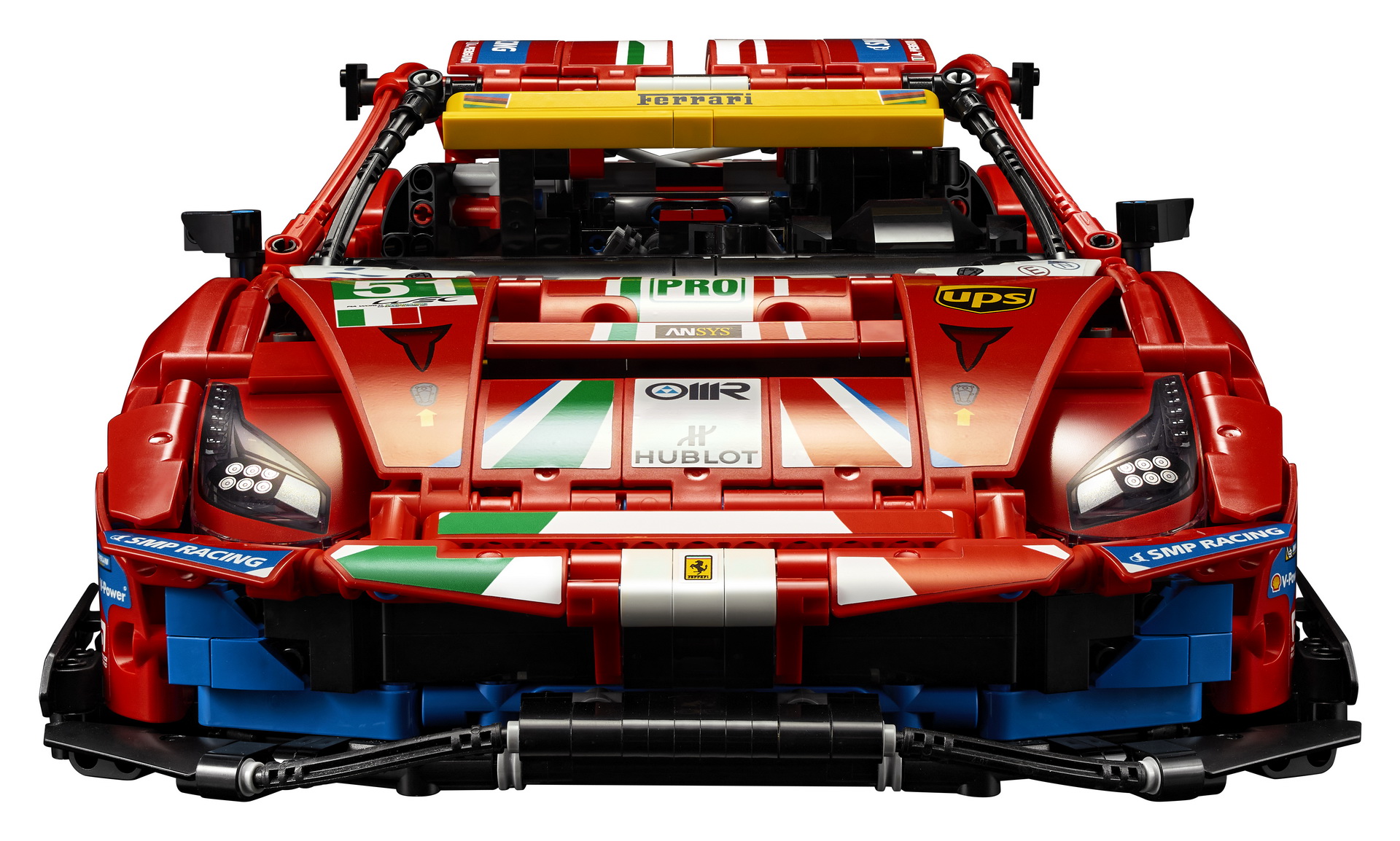 First Ever LEGO Technic Ferrari Is A $169.99 Miniature 488 GTE For Your Desk