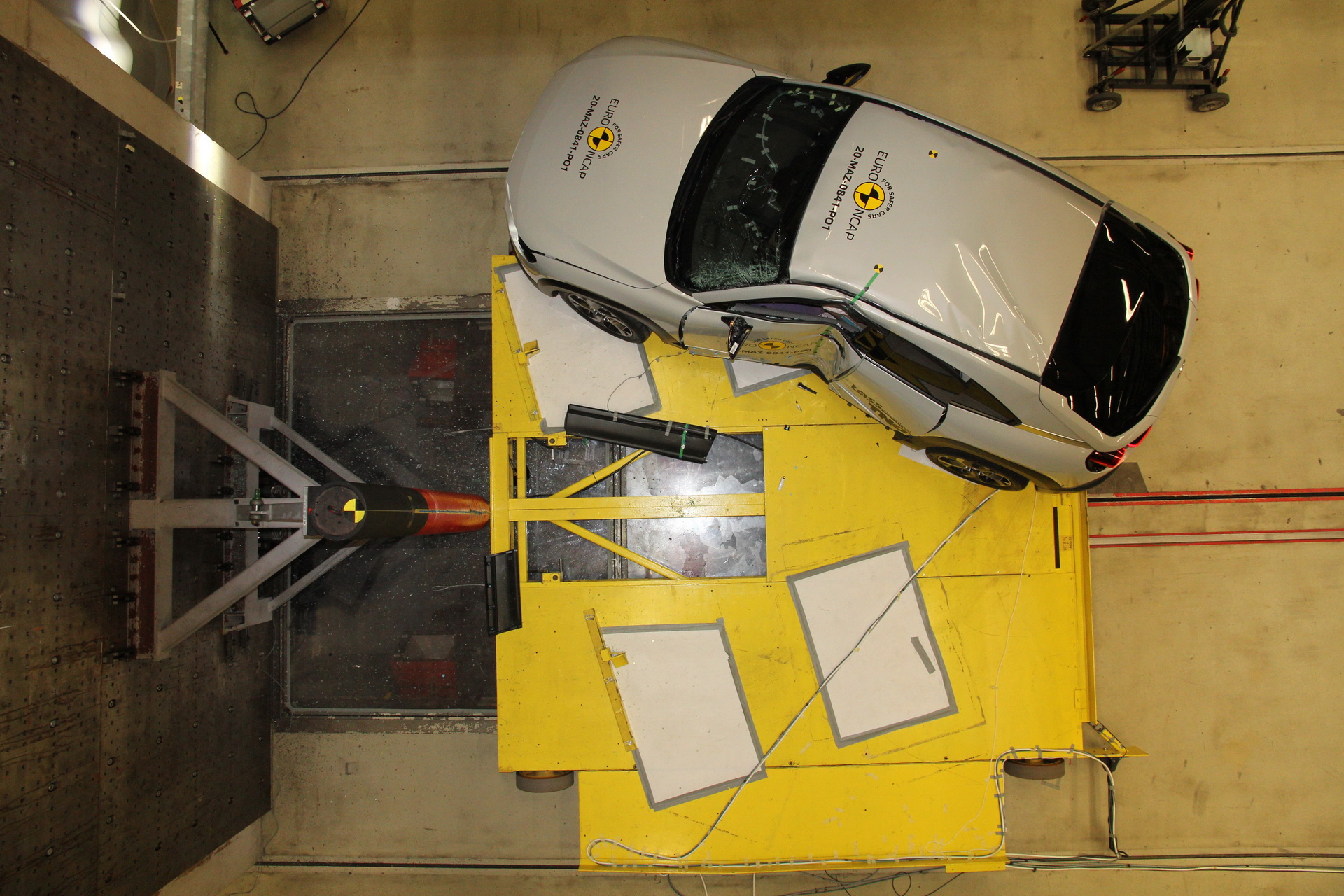 Watch Euro NCAP Crash-Test The Mazda MX-30 And Honda Jazz