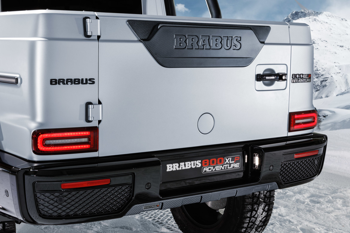 Mercedes-AMG G63-Based Brabus 800 Adventure XLP Pickup Costs A Whopping $800,000