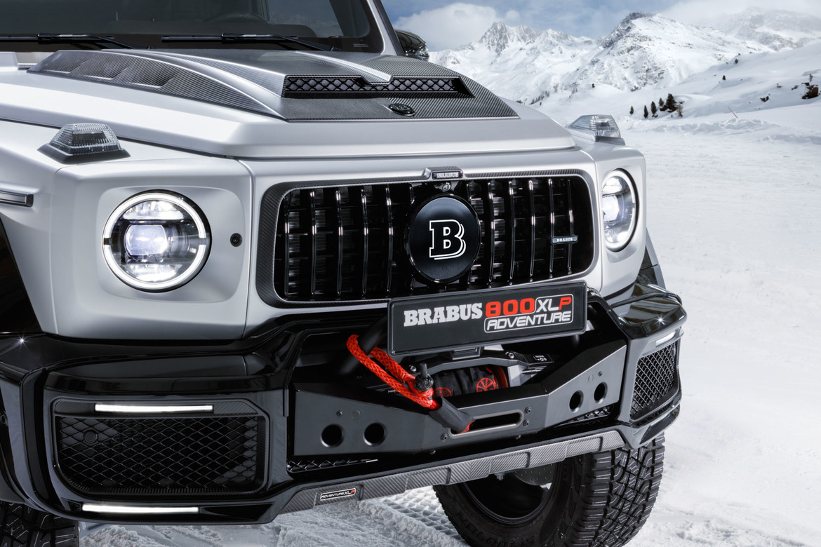 Mercedes-AMG G63-Based Brabus 800 Adventure XLP Pickup Costs A Whopping $800,000