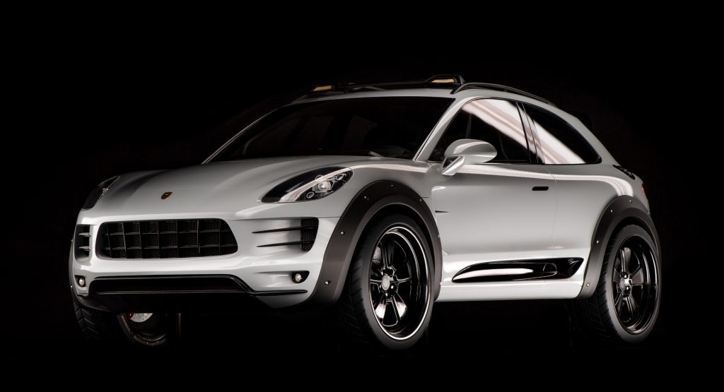 Porsche Macan Vision Safari Coupe Is An Unofficial Heir To The 959 Paris-Dakar Racer