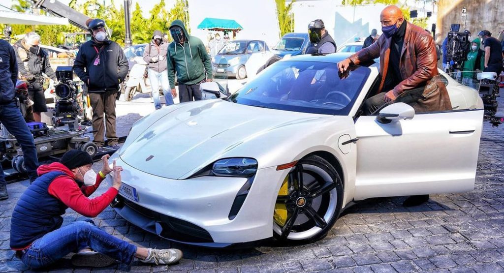  Porsche’s Taycan Is Too Small For Dwayne ‘The Rock’ Johnson