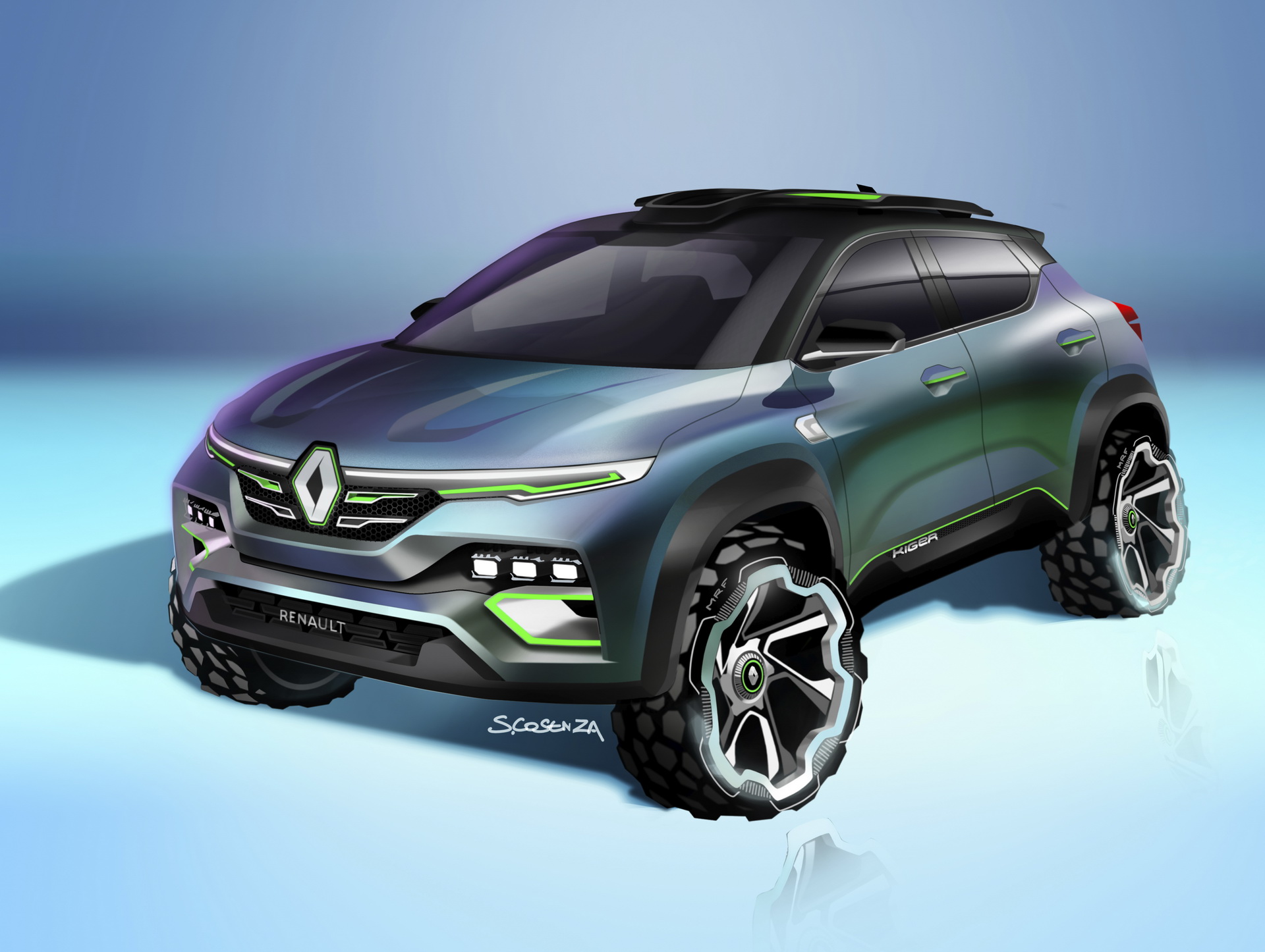 Renault Unveils Kiger Concept As Preview Of Upcoming Crossover For India