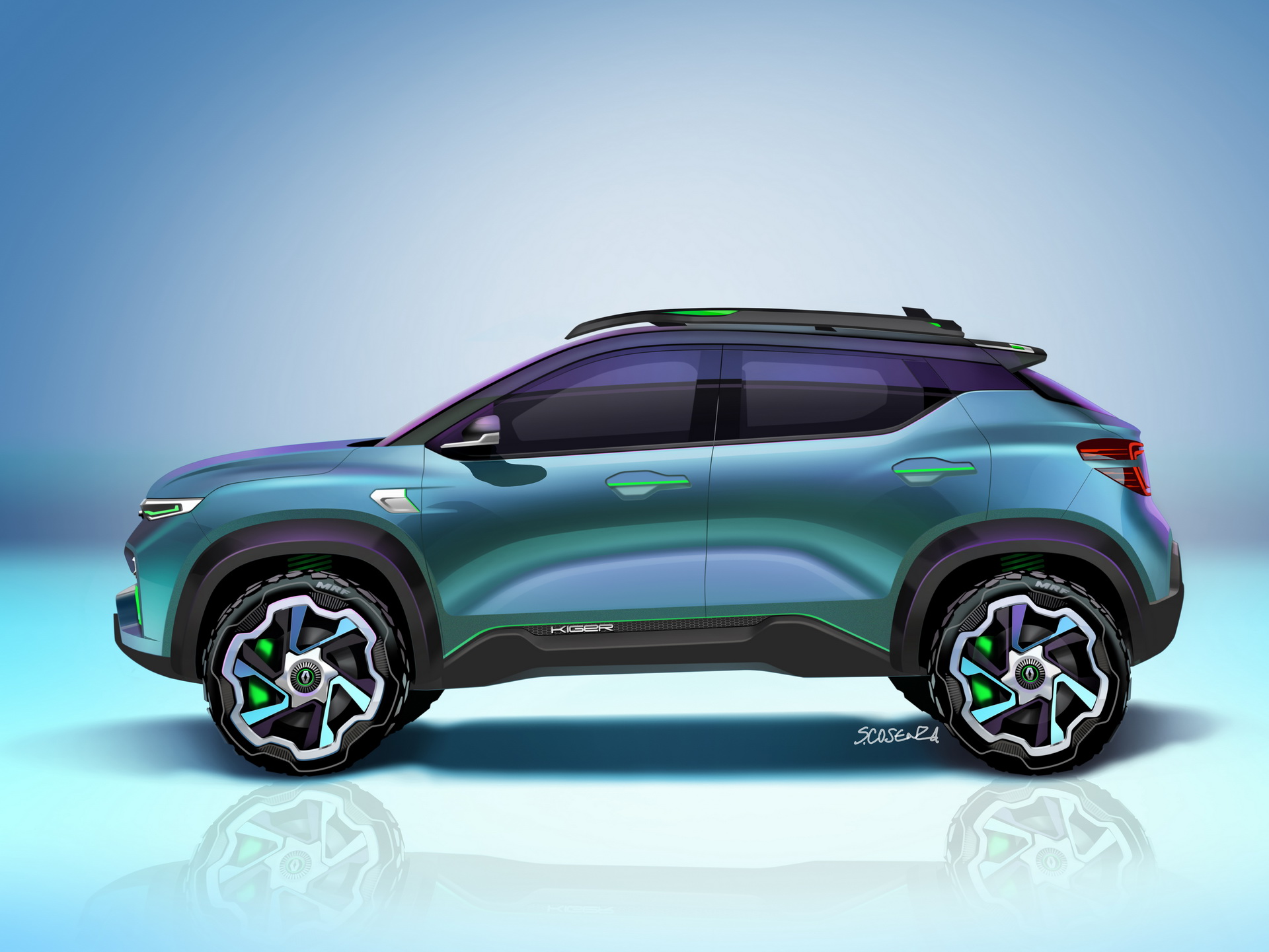 Renault Unveils Kiger Concept As Preview Of Upcoming Crossover For India