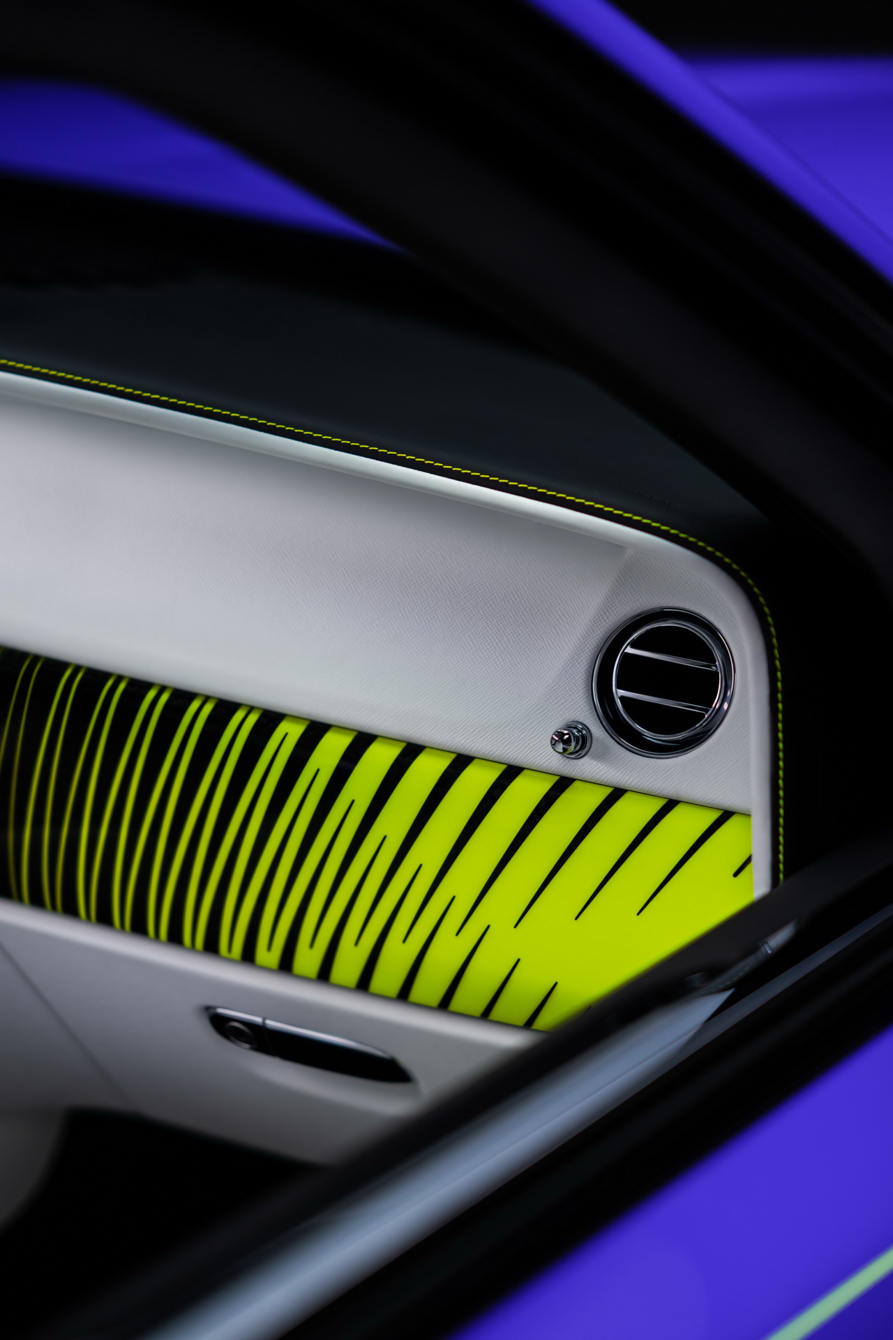 Rolls-Royce Reveals ‘Neon Nights’ Collection For Black Badge Models