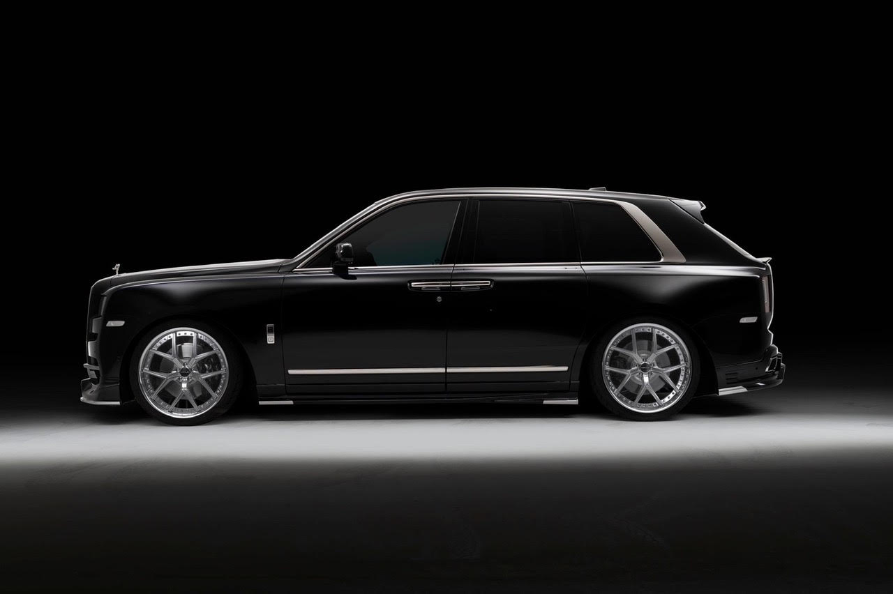 Slammed Rolls-Royce Cullinan Looks More Ultra Luxury Estate Than SUV