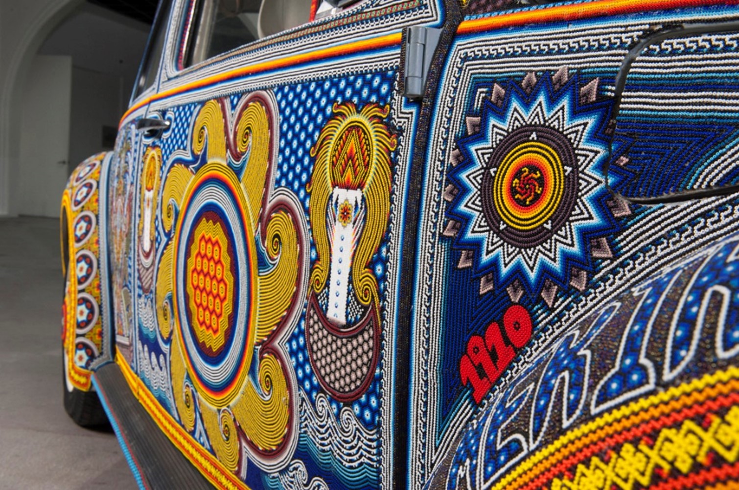 VW Beetle ‘Vochol’ Has Over 2M Beads, Took 9,000 Hours To Build