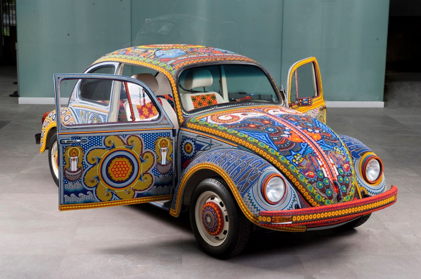 VW Beetle ‘Vochol’ Has Over 2M Beads, Took 9,000 Hours To Build