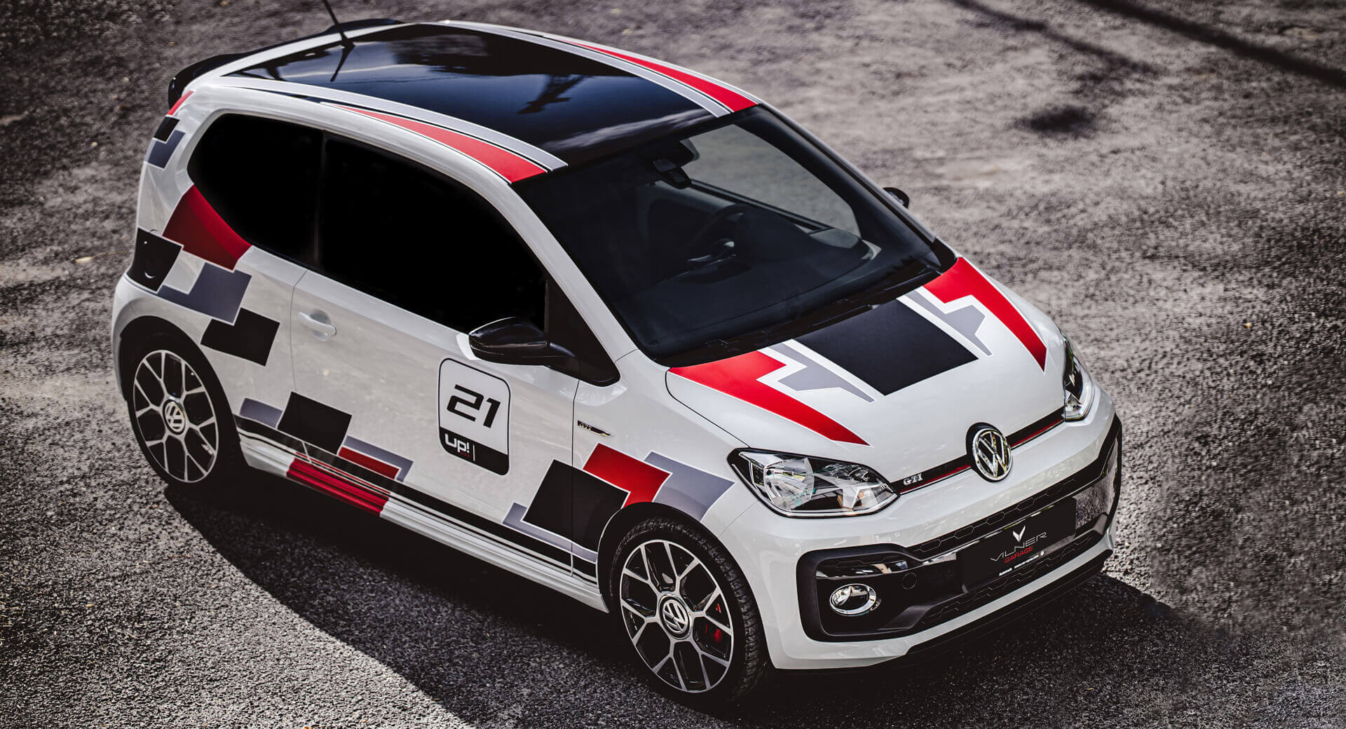 Vilner's Bespoke VW Up! GTI Stands Out Thanks To Its Lively Livery