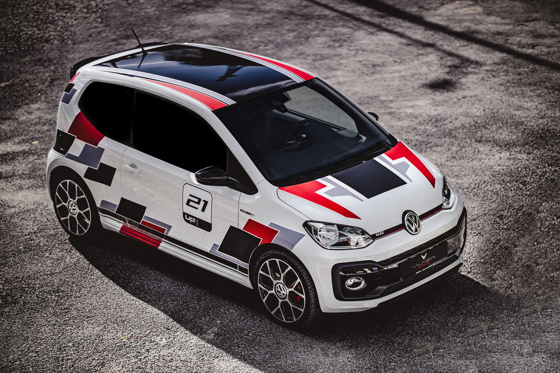 Vilner’s Bespoke VW Up! GTI Stands Out Thanks To Its Lively Livery