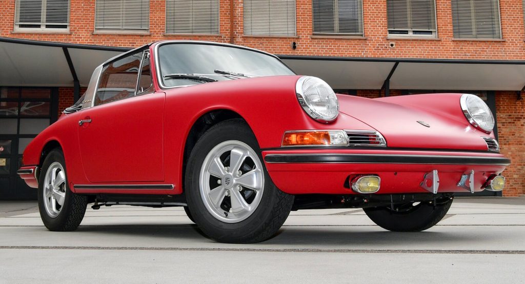  Just Look At This 911 S Targa From 1967 That Porsche Restored To Factory-New Condition