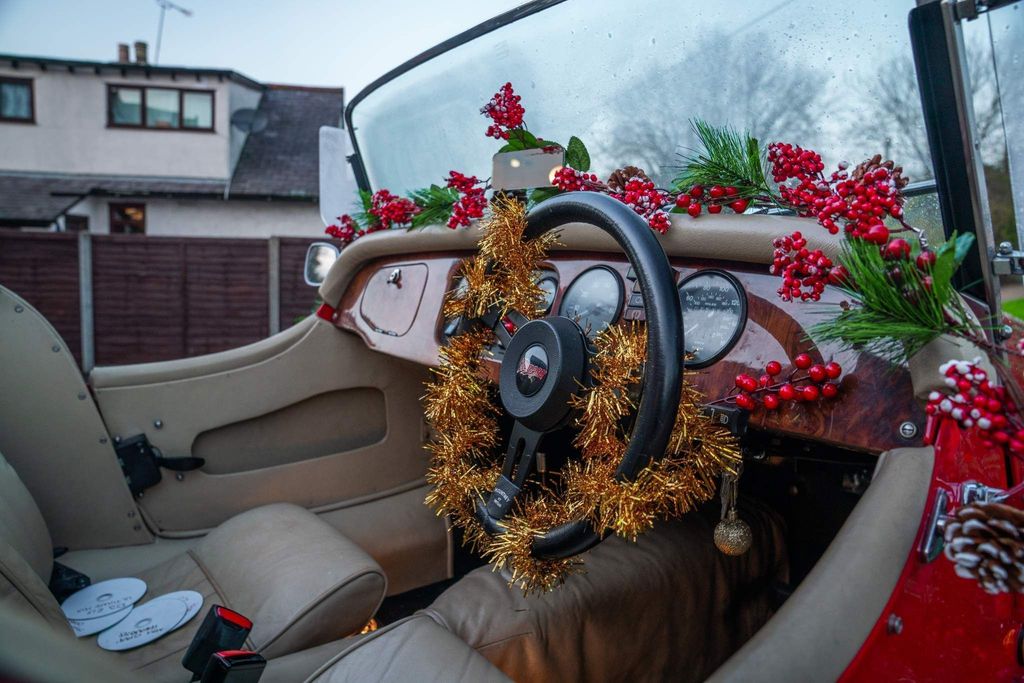 Santa’s Sleigh Is A 1990 Morgan 4/4 And He’s Looking To Sell It