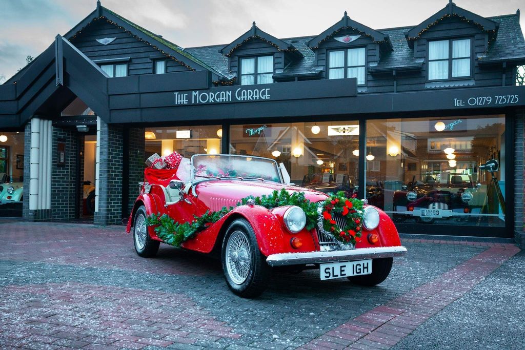 Santa’s Sleigh Is A 1990 Morgan 4/4 And He’s Looking To Sell It