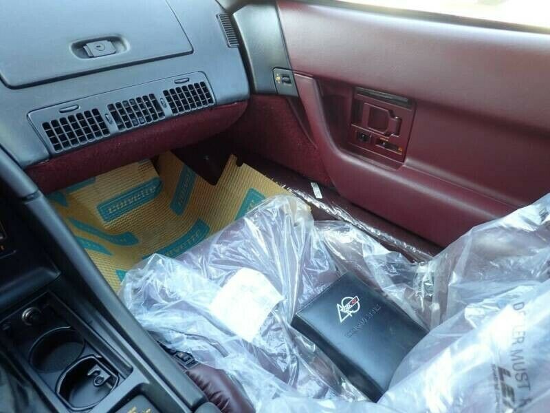 This 27 Mile 1993 Corvette 40th Anniversary Edition Is So New It Still Has The Factory Plastics In Place