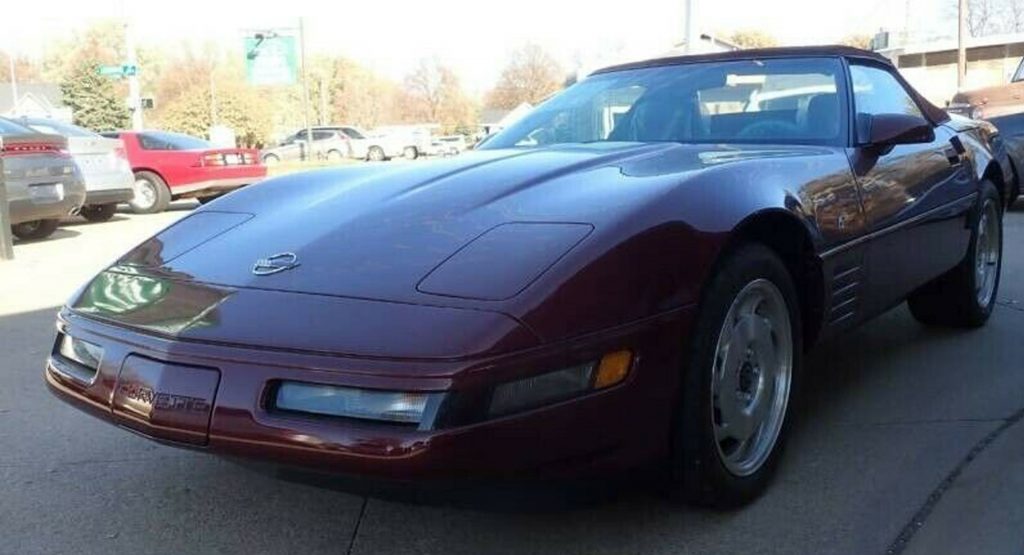 This 27 Mile 1993 Corvette 40th Anniversary Edition Is So New It Still Has The Factory Plastics In Place
