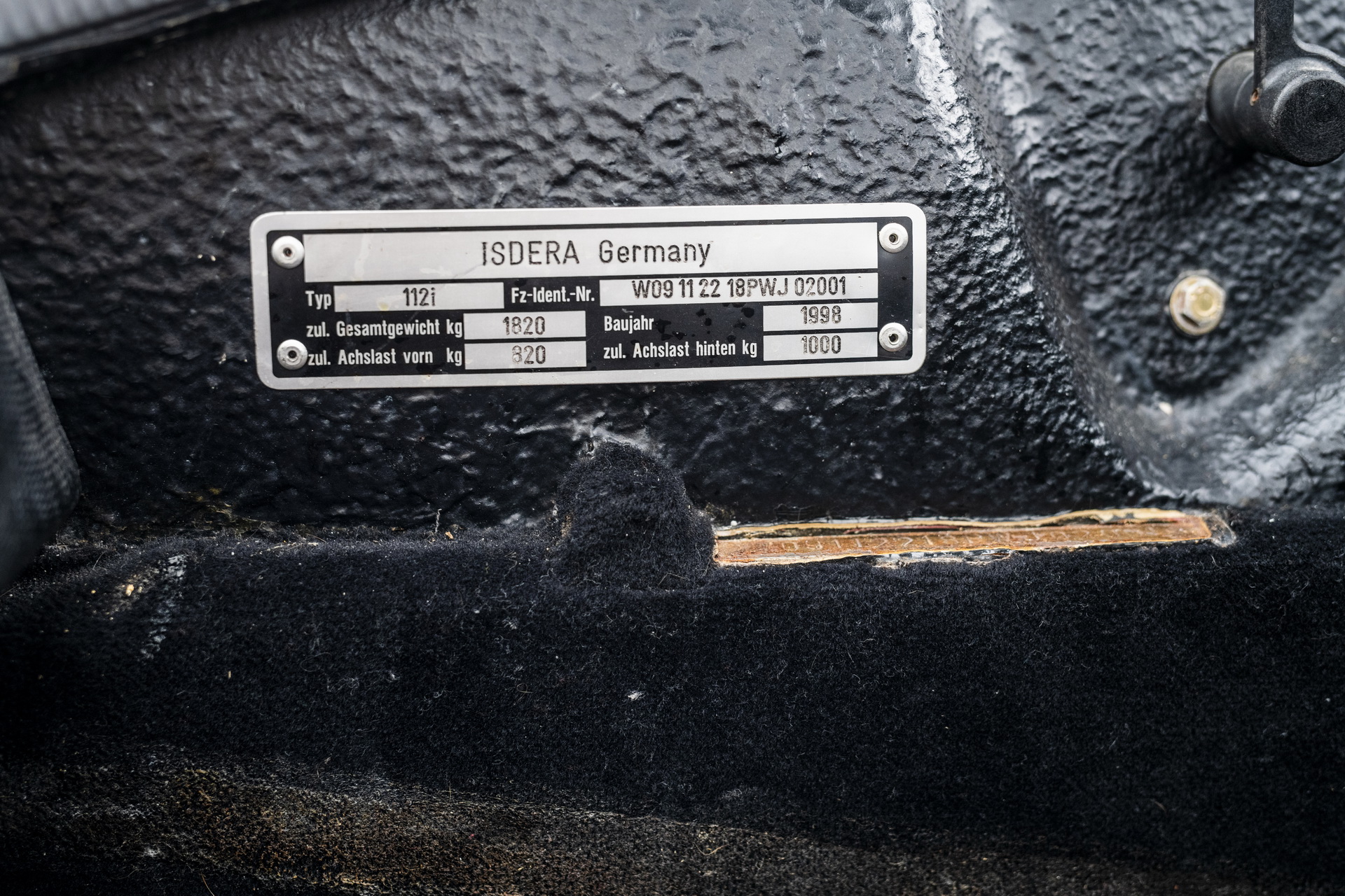 The One And Only Isdera Commendatore 112i Is Up For Grabs