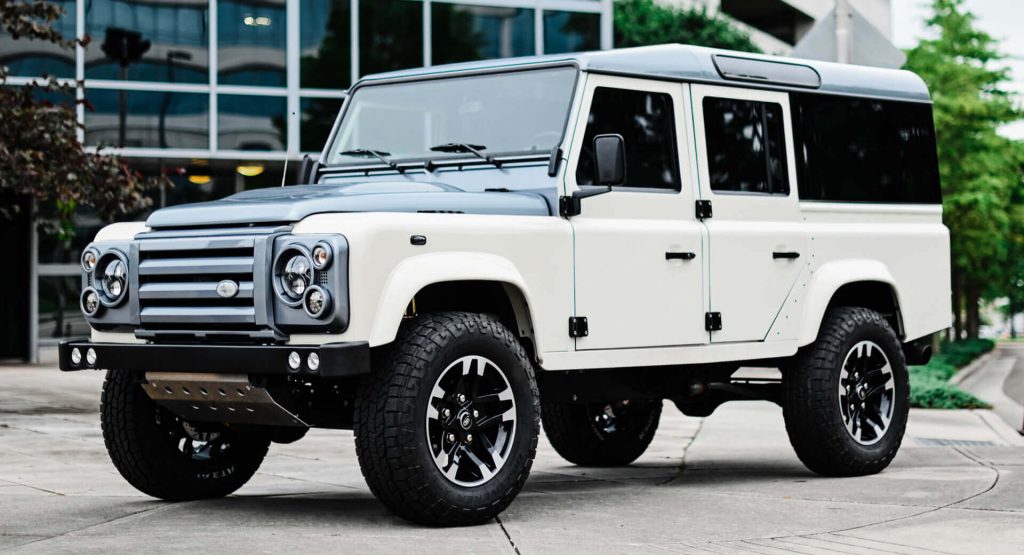  1993 Land Rover Defender 110 Restomod Wants To Roll With The Big Boys, Rocks A 600 HP 6.2L V8