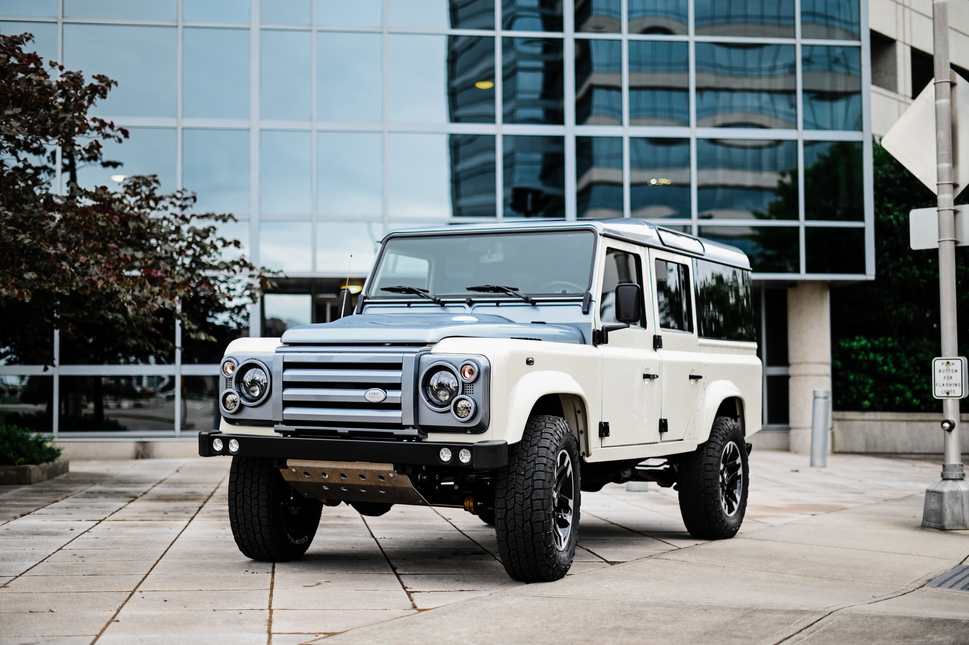 1993 Land Rover Defender 110 Restomod Wants To Roll With The Big Boys, Rocks A 600 HP 6.2L V8