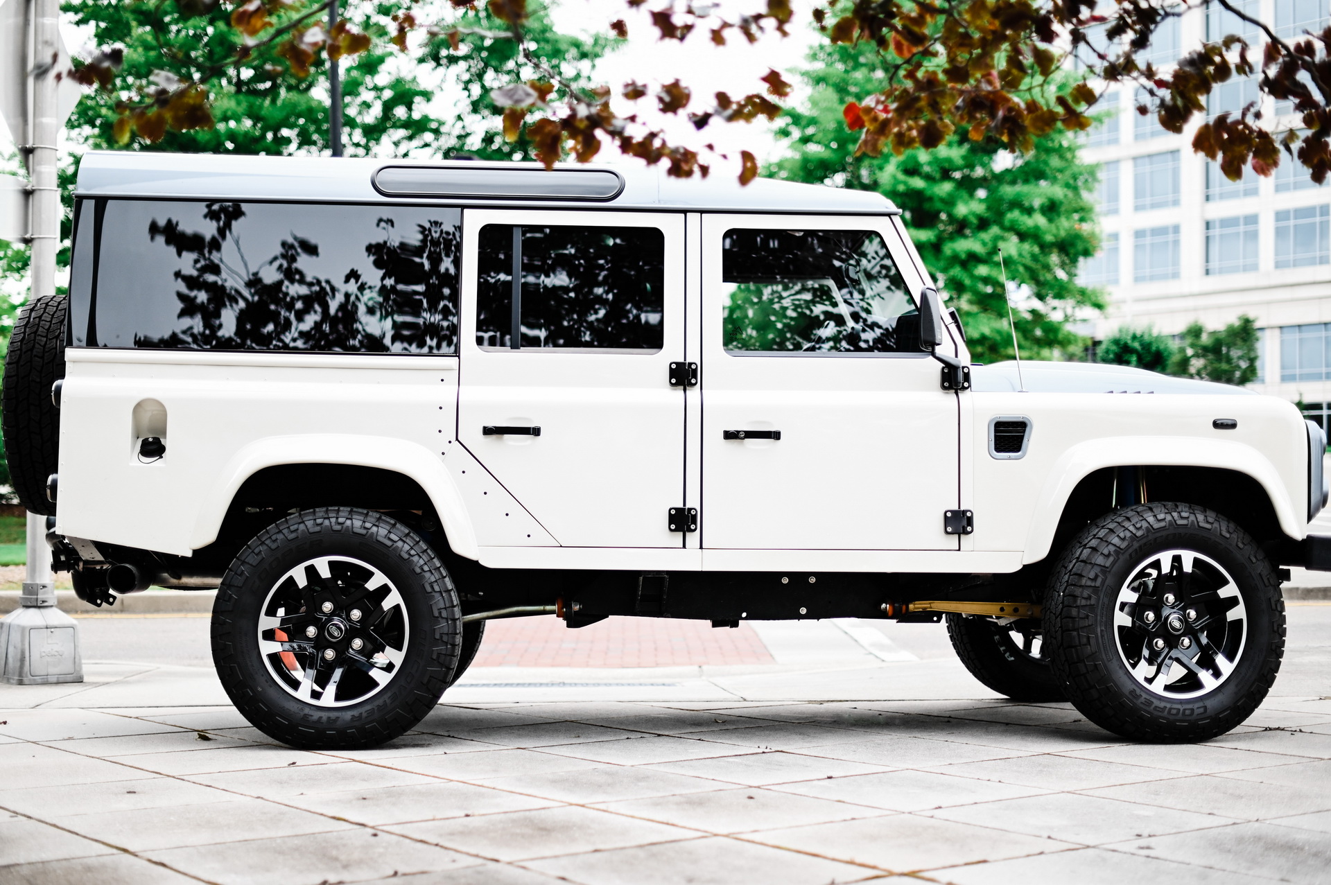 1993 Land Rover Defender 110 Restomod Wants To Roll With The Big Boys, Rocks A 600 HP 6.2L V8