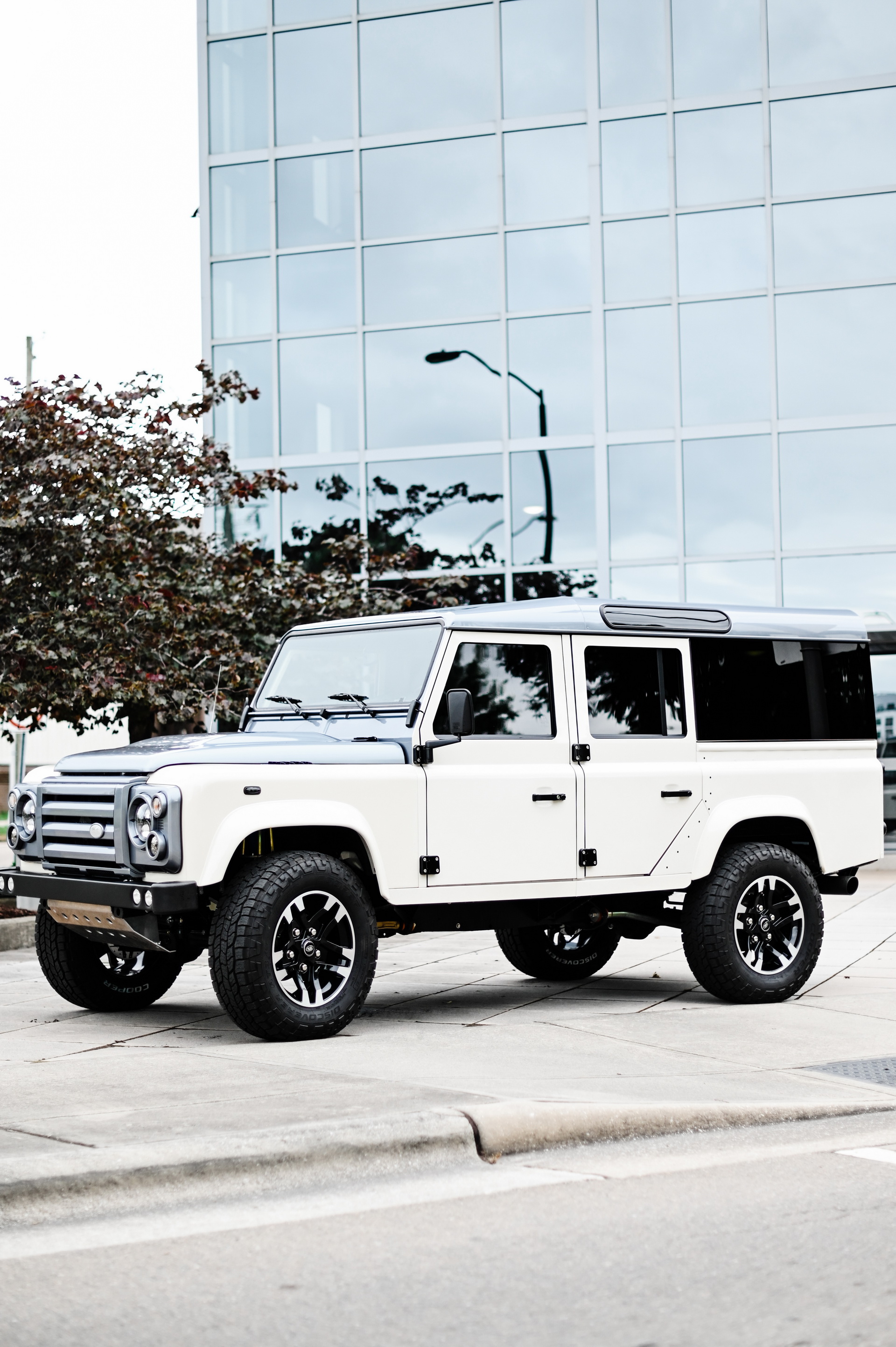 1993 Land Rover Defender 110 Restomod Wants To Roll With The Big Boys, Rocks A 600 HP 6.2L V8