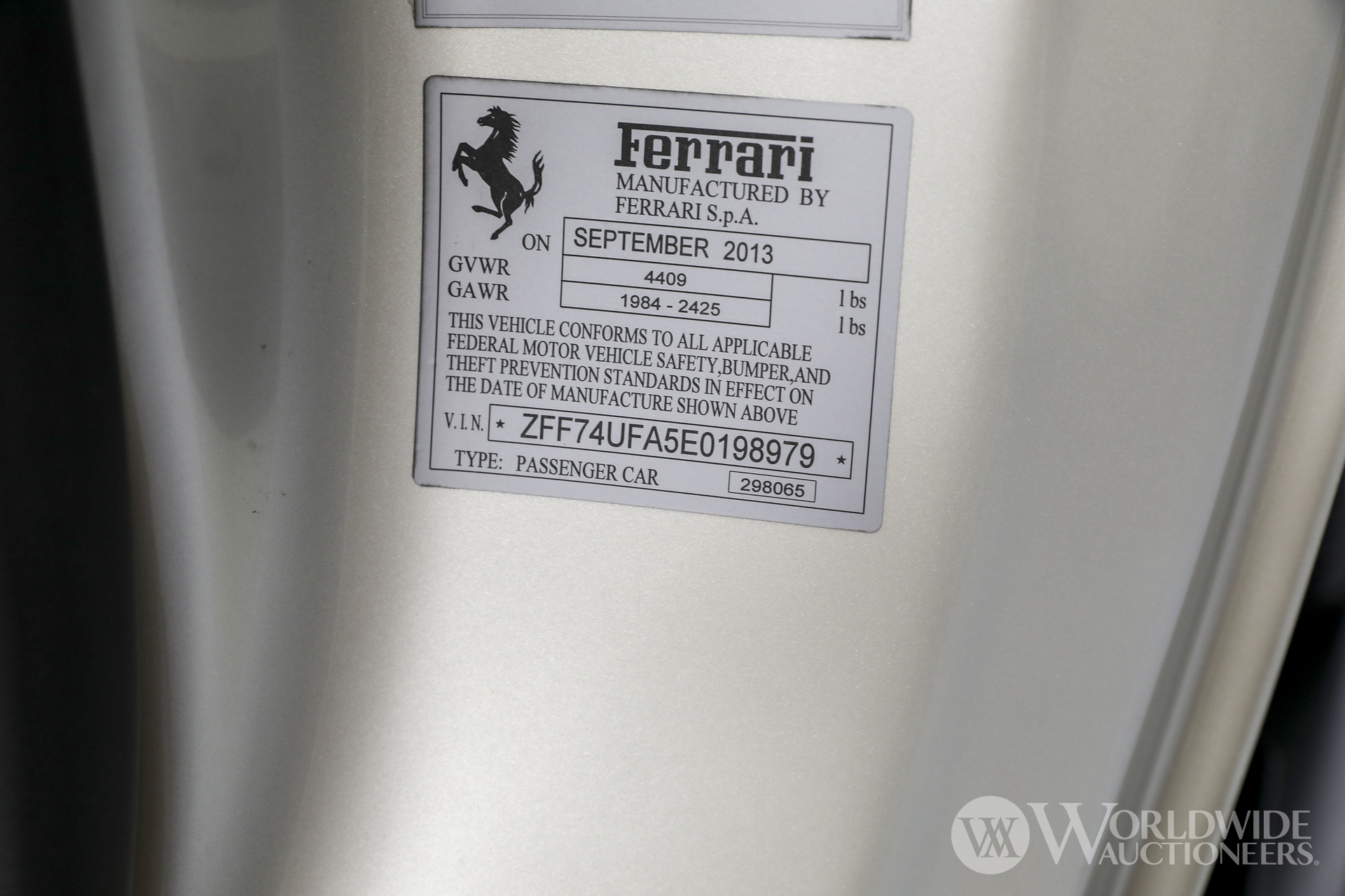 Low-Mileage Ferrari F12 Berlinetta Winks At Potential Buyers With $92,000 In Options