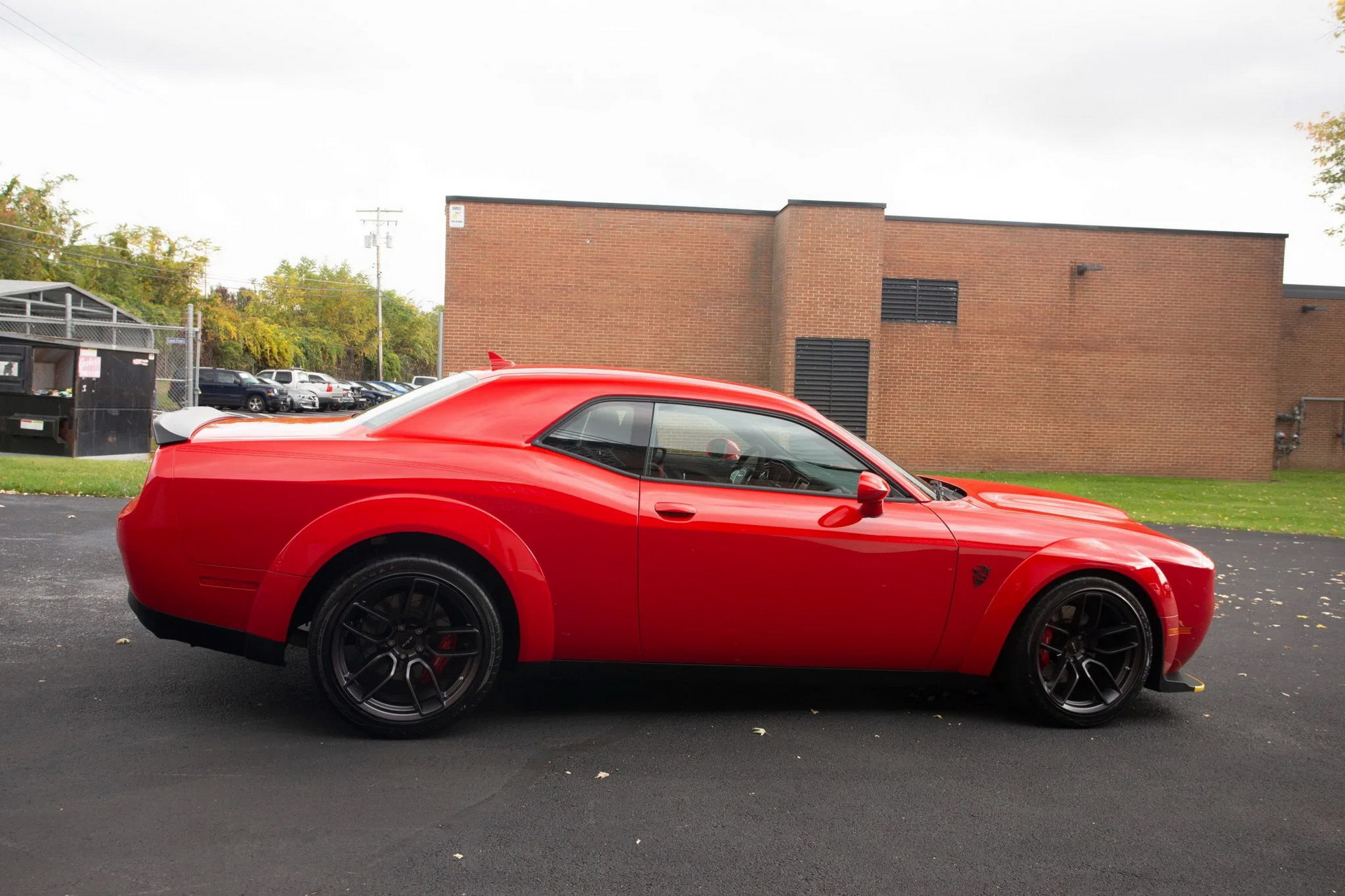Low Mileage Dodge Challenger Demon Has Already Possessed Someone To Bid Way Over Sticker Price