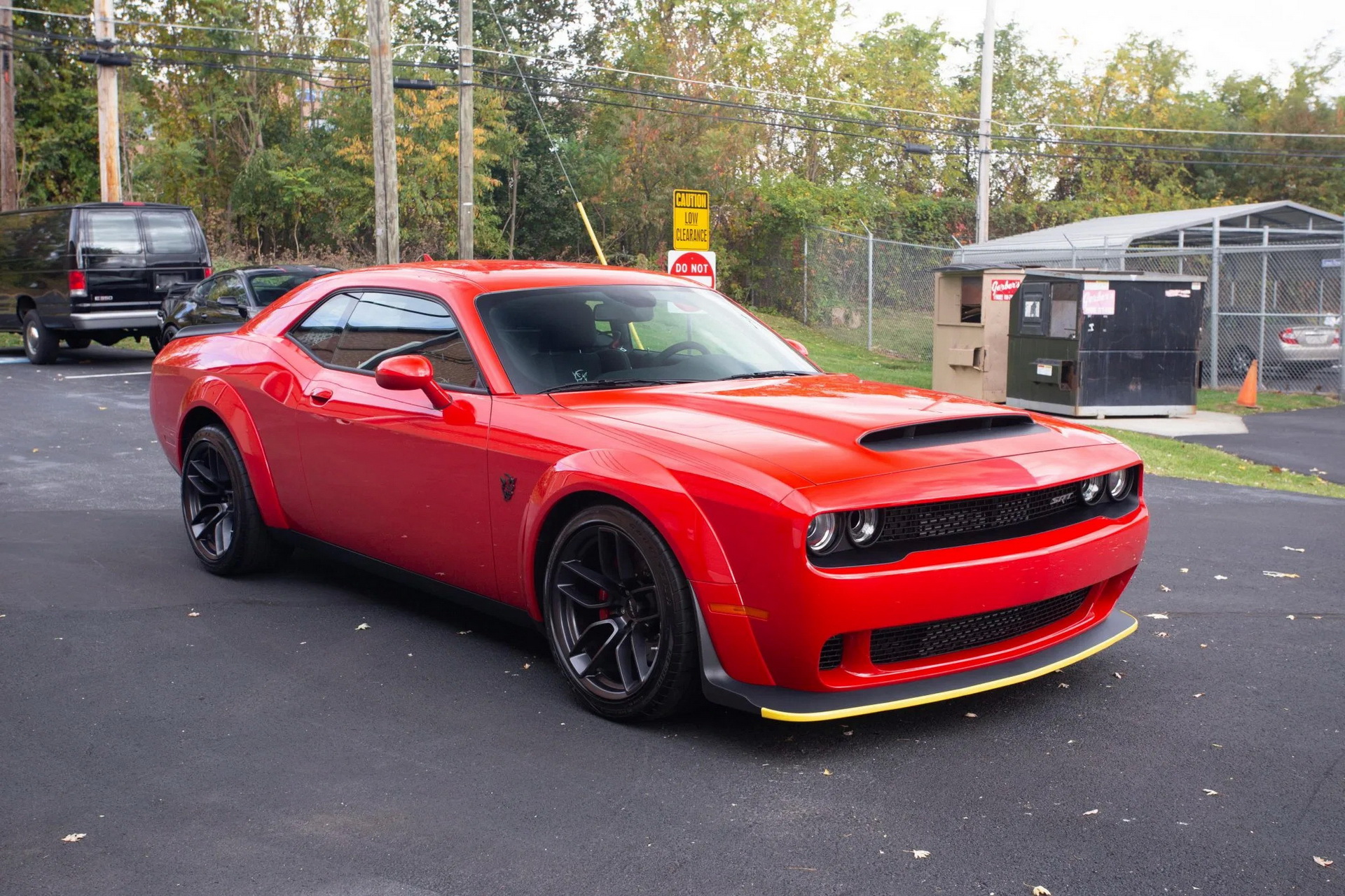 Low Mileage Dodge Challenger Demon Has Already Possessed Someone To Bid Way Over Sticker Price