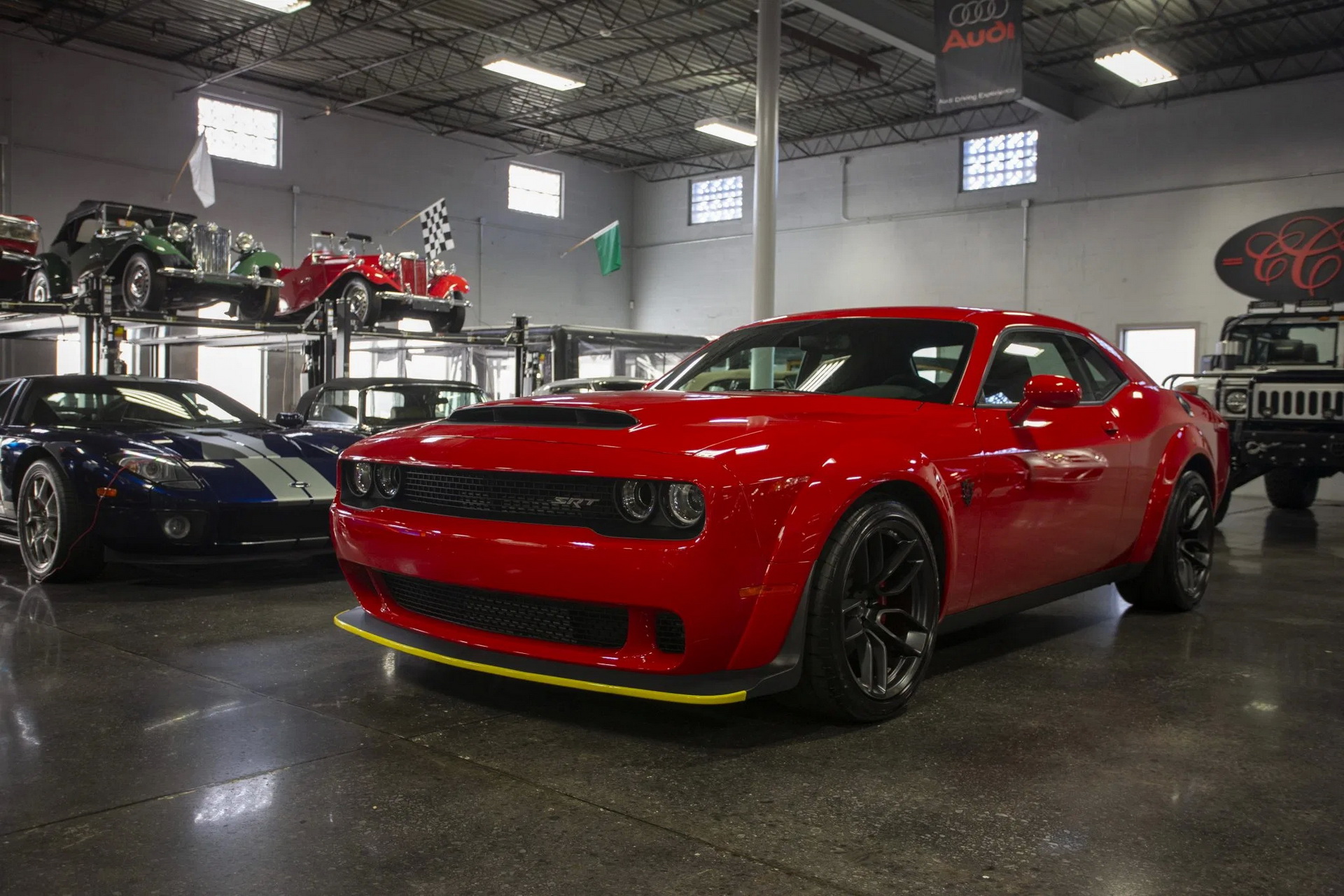 Low Mileage Dodge Challenger Demon Has Already Possessed Someone To Bid Way Over Sticker Price