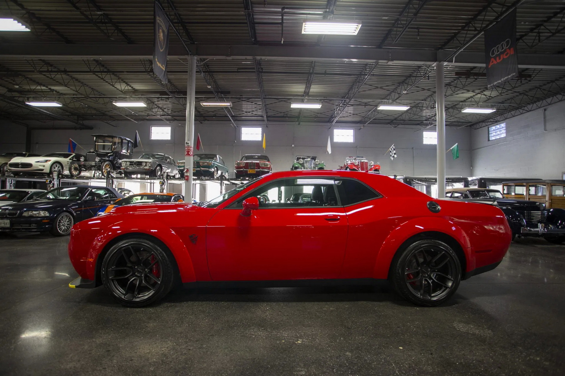 Low Mileage Dodge Challenger Demon Has Already Possessed Someone To Bid Way Over Sticker Price
