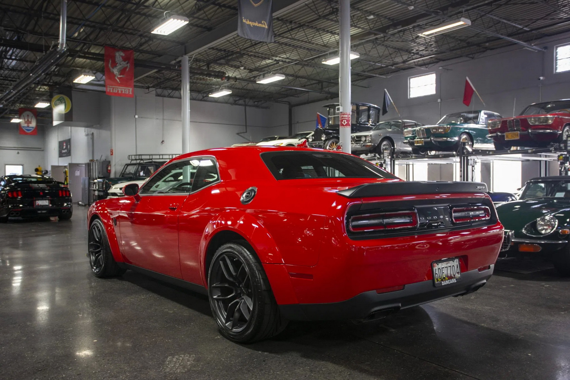 Low Mileage Dodge Challenger Demon Has Already Possessed Someone To Bid Way Over Sticker Price