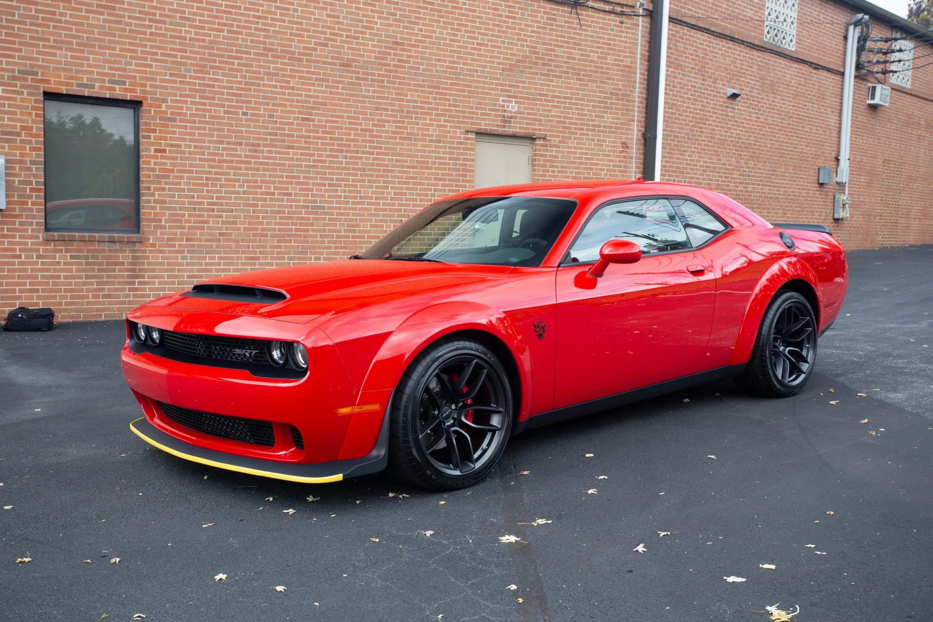 Low Mileage Dodge Challenger Demon Has Already Possessed Someone To Bid Way Over Sticker Price