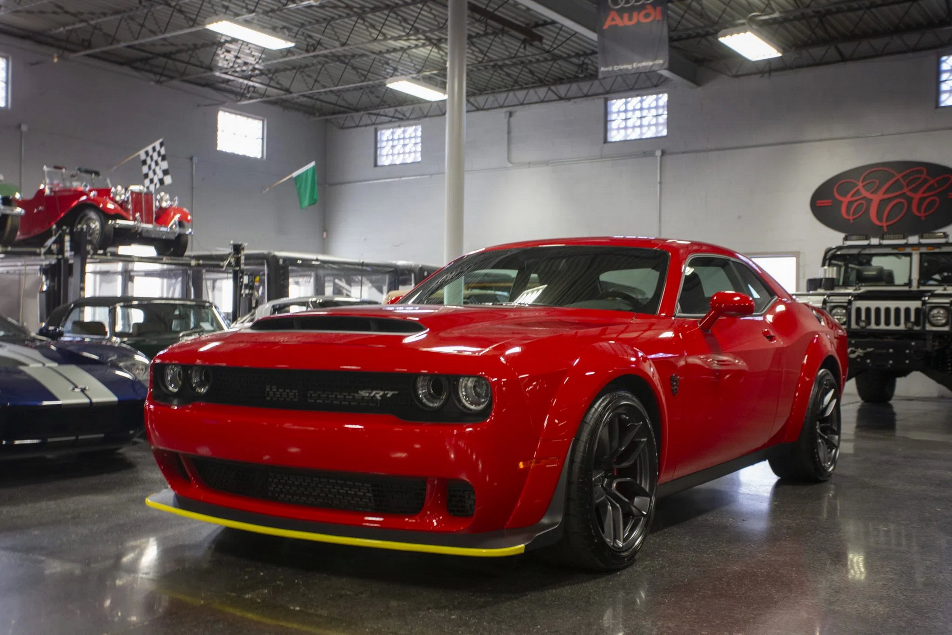 Low Mileage Dodge Challenger Demon Has Already Possessed Someone To Bid Way Over Sticker Price