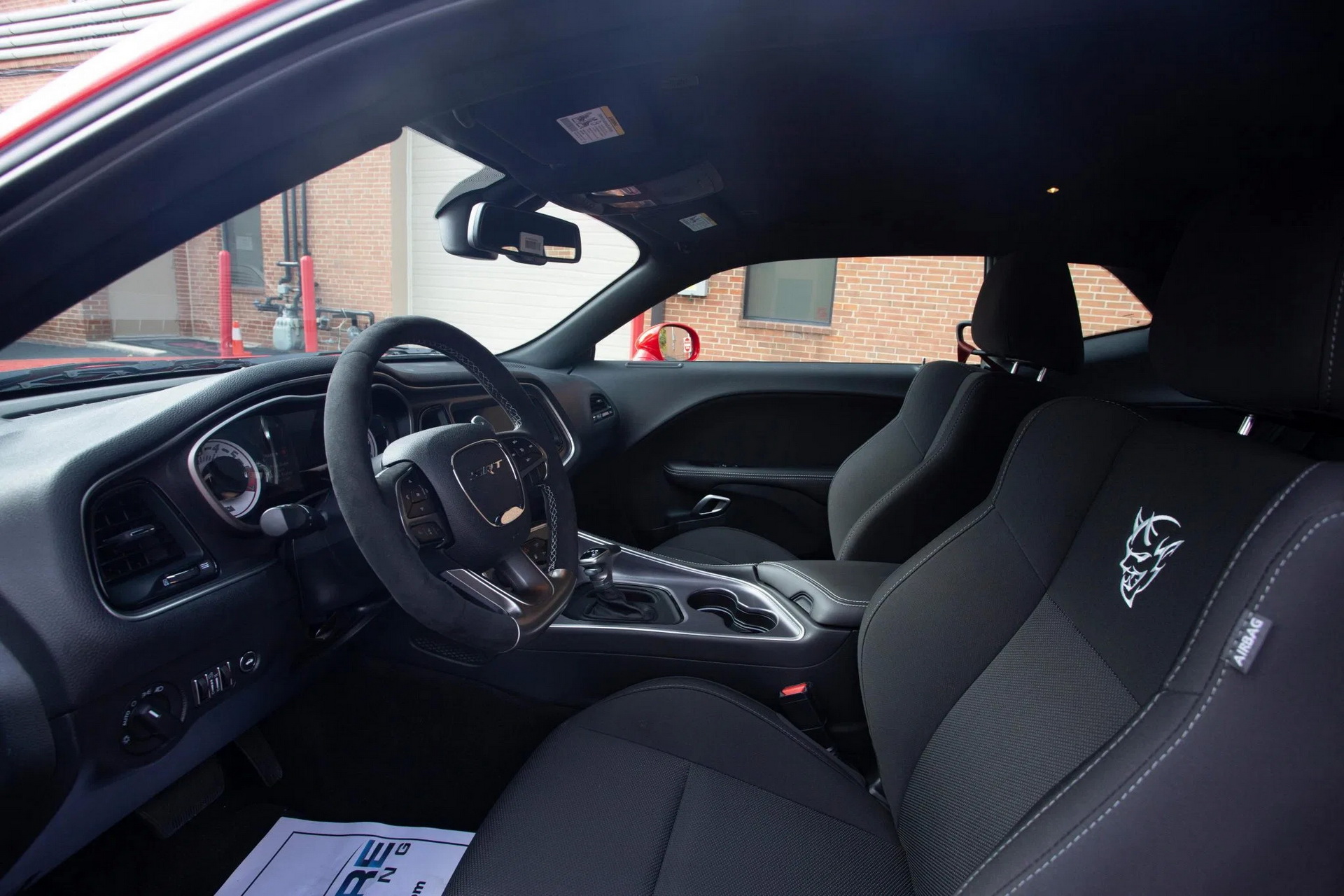 Low Mileage Dodge Challenger Demon Has Already Possessed Someone To Bid Way Over Sticker Price