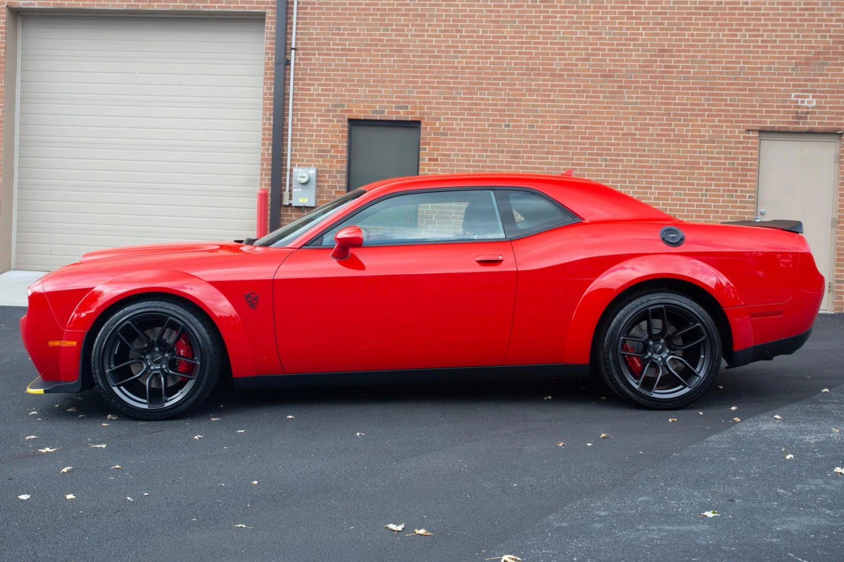 Low Mileage Dodge Challenger Demon Has Already Possessed Someone To Bid Way Over Sticker Price