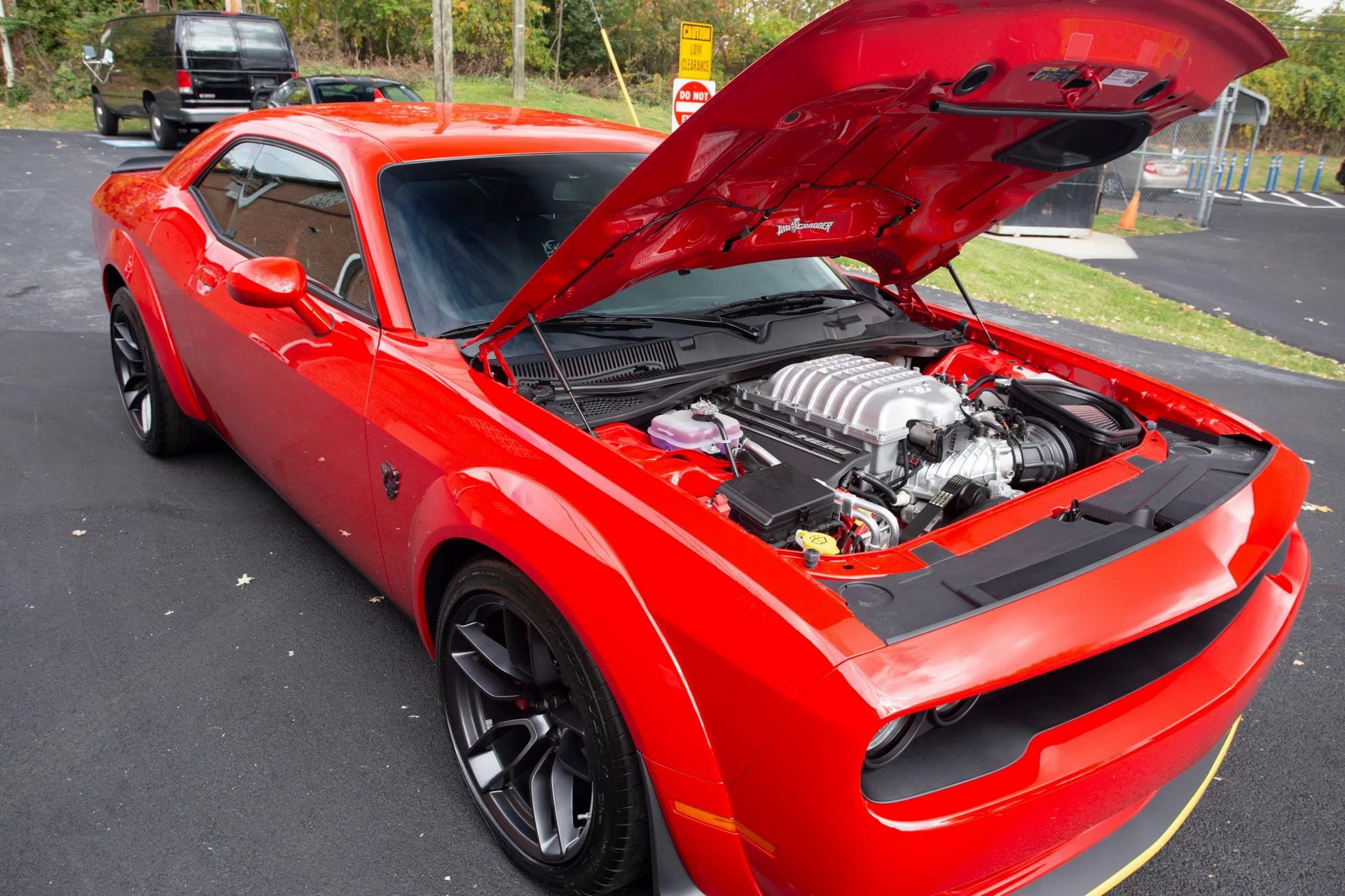 Low Mileage Dodge Challenger Demon Has Already Possessed Someone To Bid Way Over Sticker Price