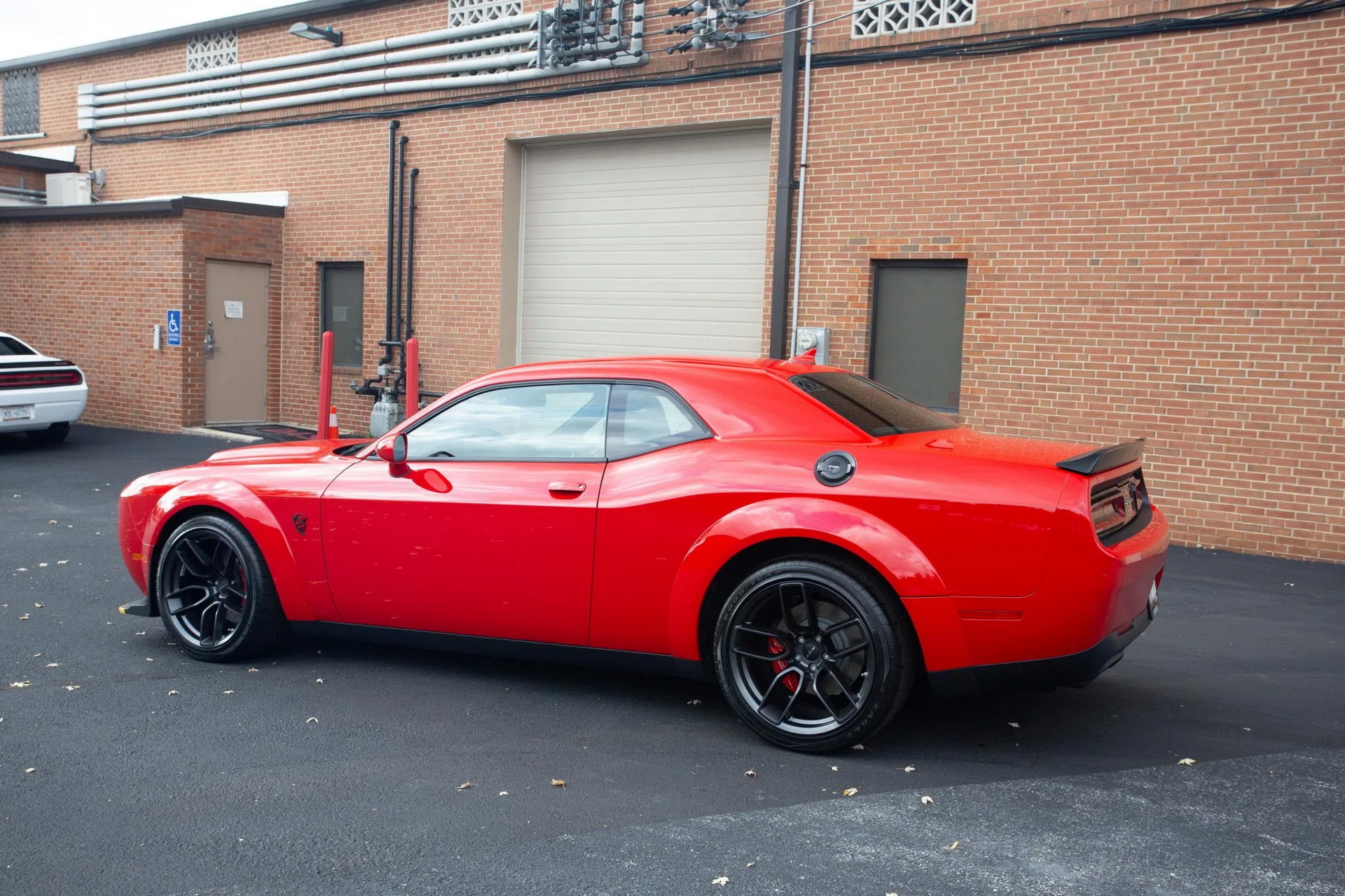 Low Mileage Dodge Challenger Demon Has Already Possessed Someone To Bid Way Over Sticker Price