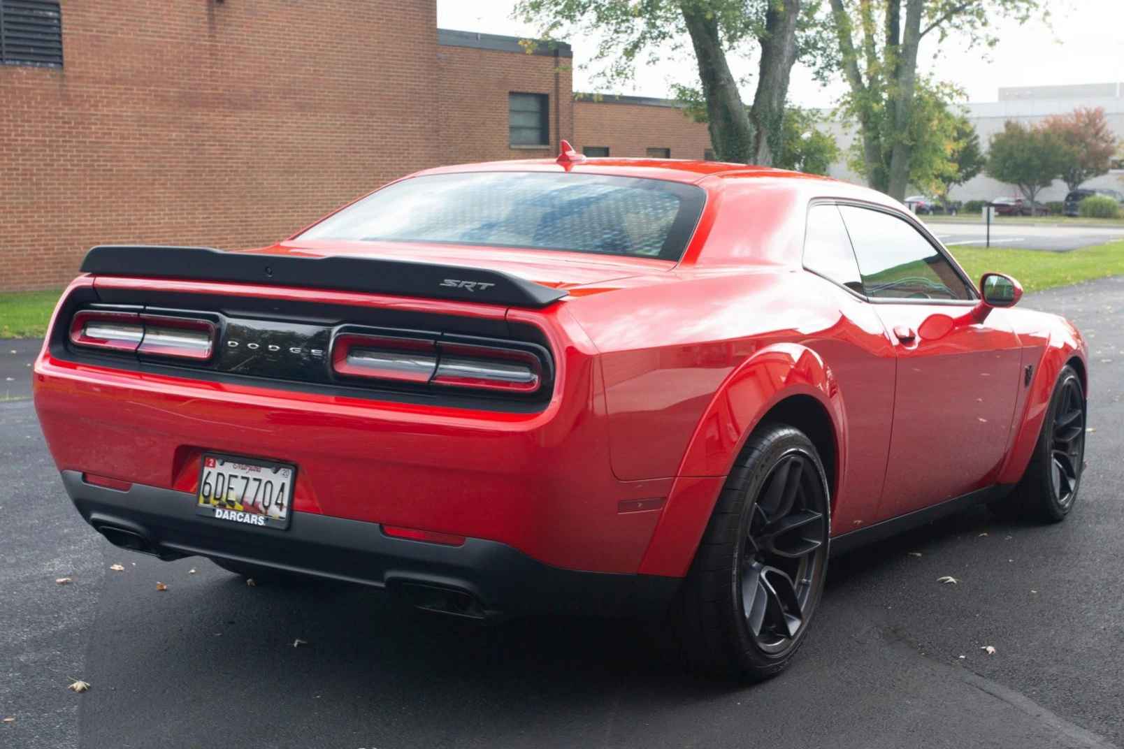 Low Mileage Dodge Challenger Demon Has Already Possessed Someone To Bid Way Over Sticker Price