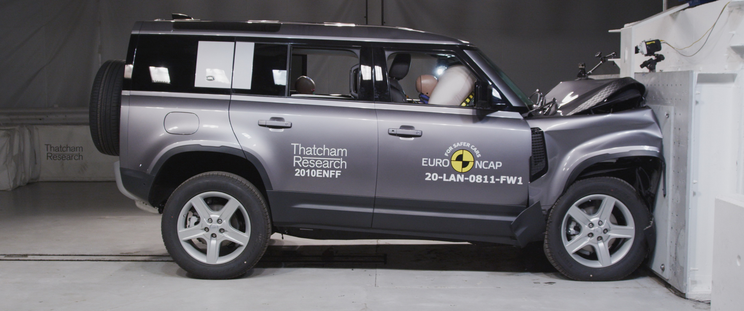 Euro NCAP Crash Tests The New Land Rover Defender, Honda e And Five Other Vehicles