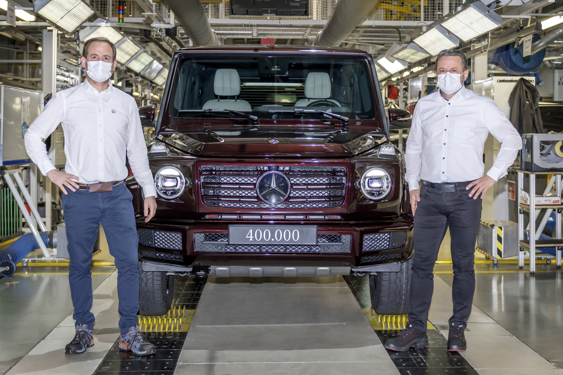 400,000th Mercedes-Benz G-Class Rolls Off Magna Steyr’s Assembly Line