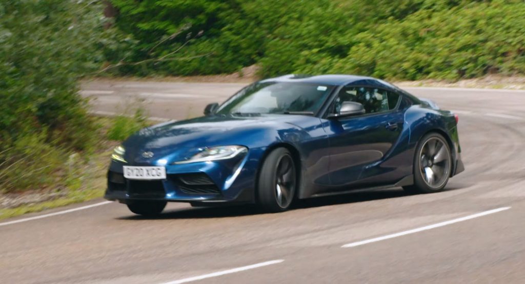  The Stig Should Be The Ideal Driver To Take The 2020 Toyota Supra For A Drift