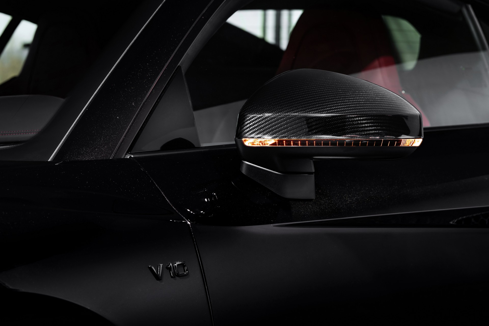 Audi Gives America The Stealthy 2021 R8 Panther Edition RWD Special With A Lick Of Red