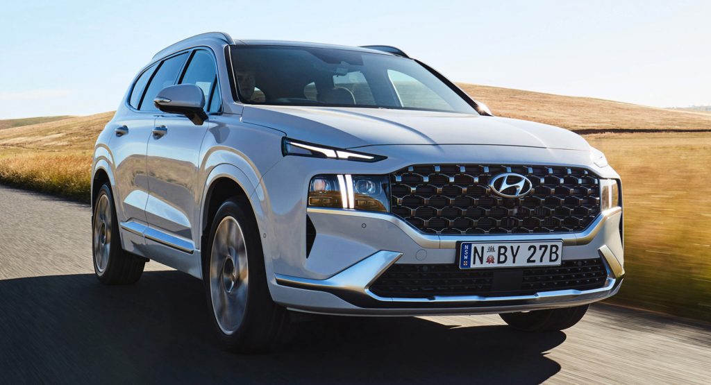  2021 Hyundai Santa Fe Launches In Australia With Two Engine Options
