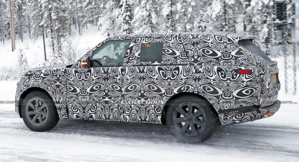  Next-Gen 2022 Range Rover Caught Winter Testing