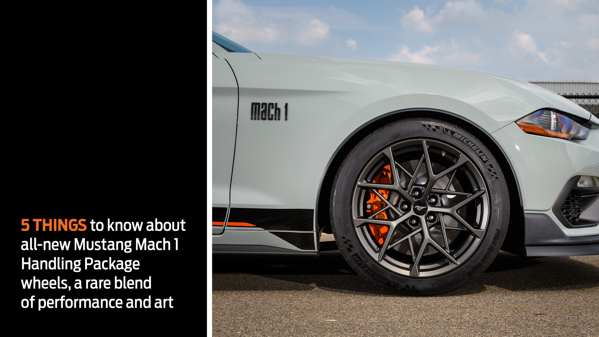 Optional Mach 1 Handling Package Wheels Inspired By Bird Nests