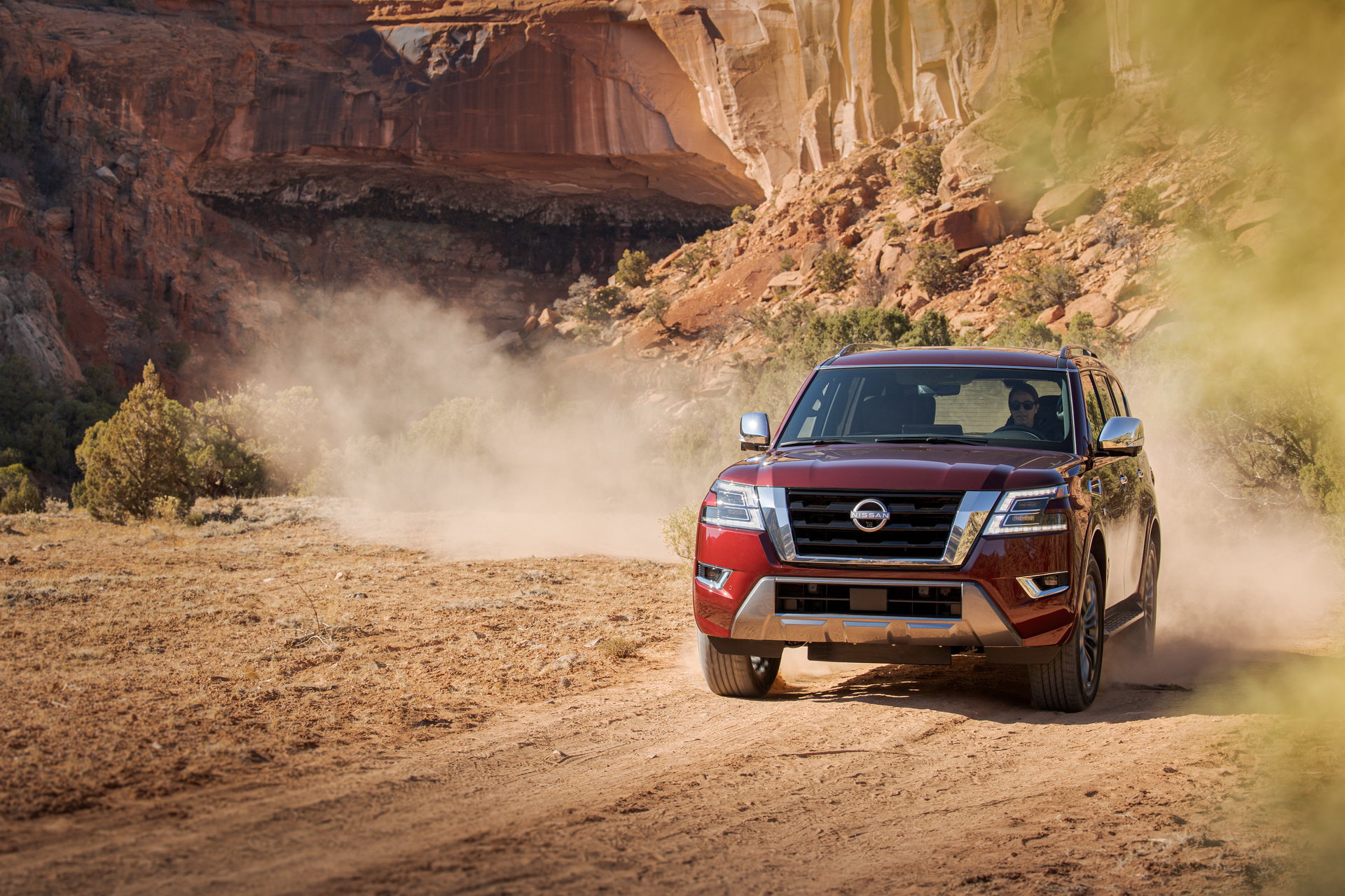 2021 Nissan Armada Goes On The Offensive With Rugged Styling And New Safety Gear