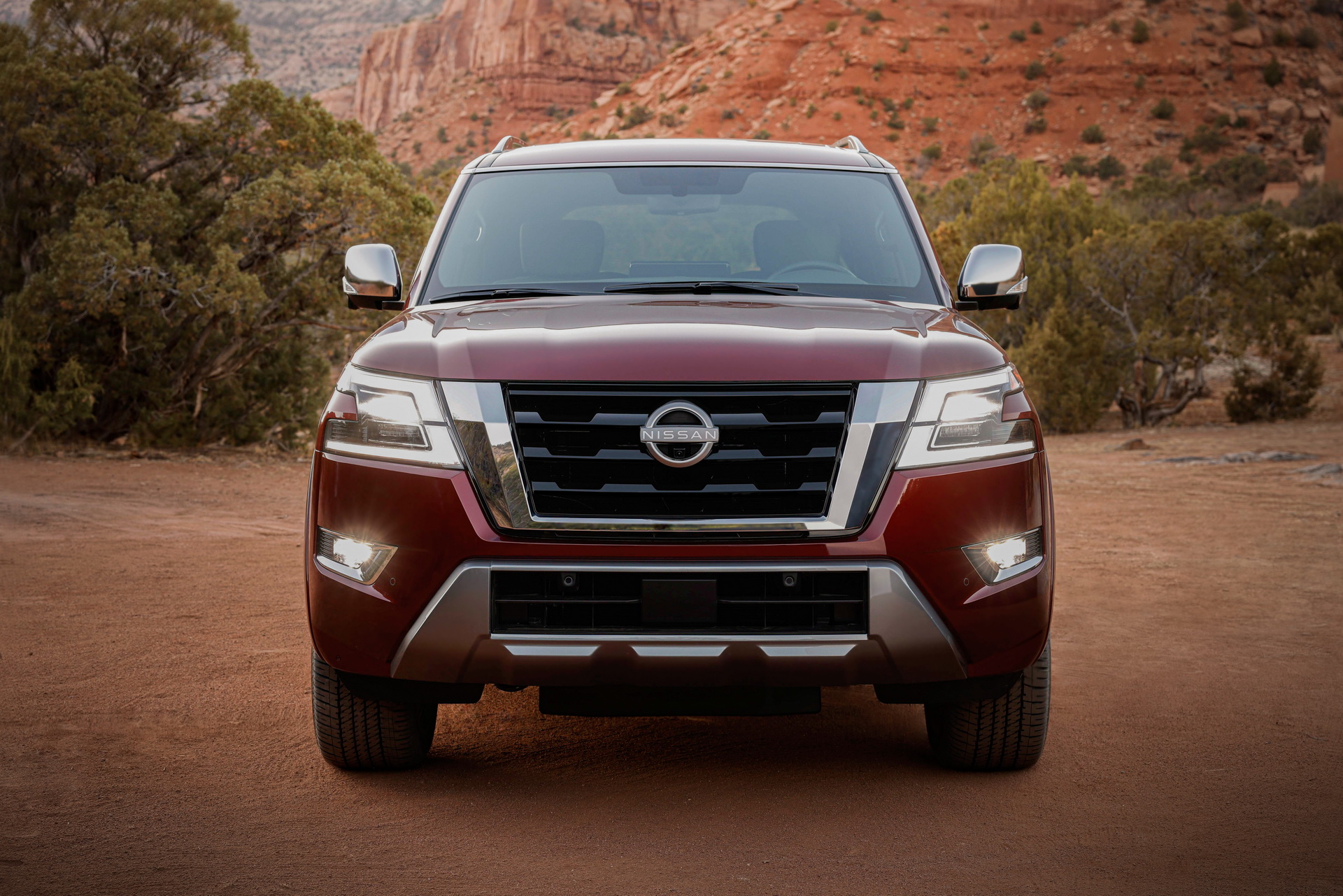 2021 Nissan Armada Goes On The Offensive With Rugged Styling And New Safety Gear