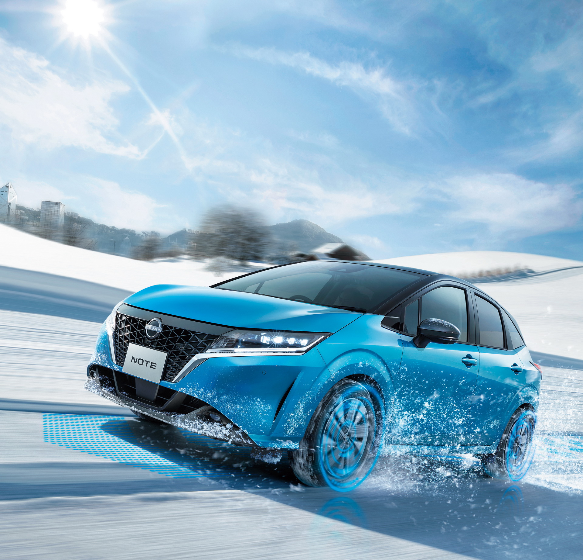 2021 Nissan Note e-Power AWD Is Ready For Winter In Japan